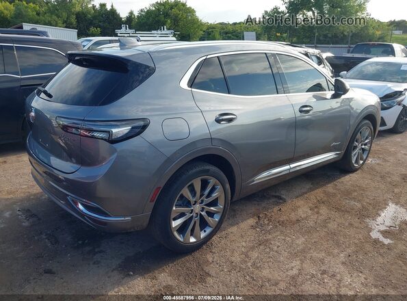 LRBFZRR41MD165174 2021 BUICK ENVISION Gray Trasero derecho