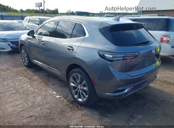 LRBFZRR41MD165174 2021 BUICK ENVISION Gray Trasero izquierdo