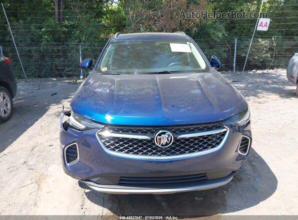 LRBFZRR41ND144178 2022 BUICK ENVISION Blue ხელსაწყოთა პანელის ხედი