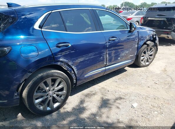 LRBFZRR41ND144178 2022 BUICK ENVISION Blue წინა ხედი