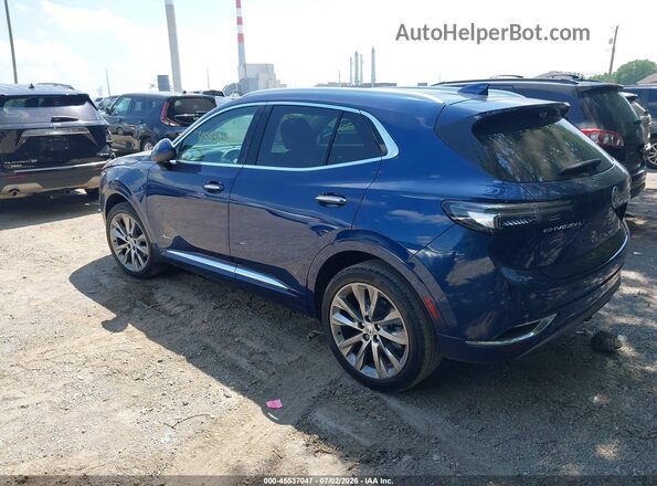 LRBFZRR41ND144178 2022 BUICK ENVISION Blue უკანა მარცხენა
