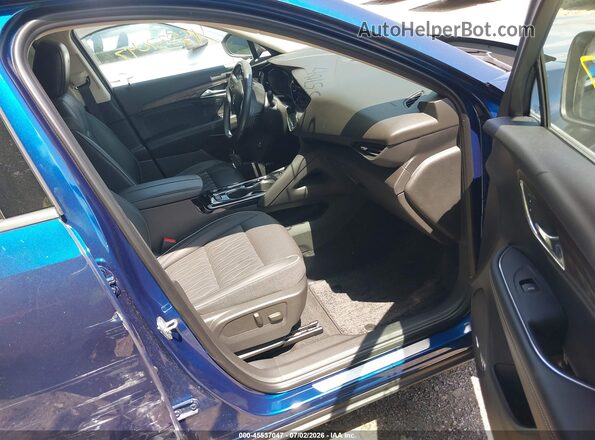 LRBFZRR41ND144178 2022 BUICK ENVISION Blue წინა სალონის ხედი