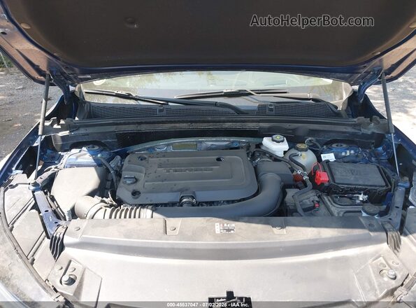 LRBFZRR41ND144178 2022 BUICK ENVISION Blue უკანა ხედი
