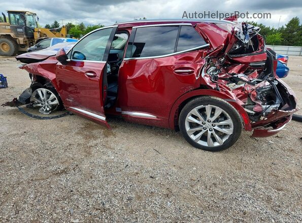 LRBFZRR43PD036972 2023 BUICK ENVISION Red Rear left