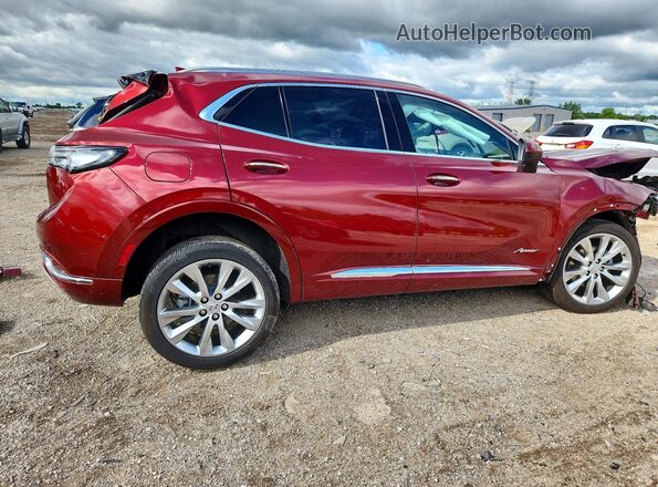 LRBFZRR43PD036972 2023 BUICK ENVISION Red Rear right