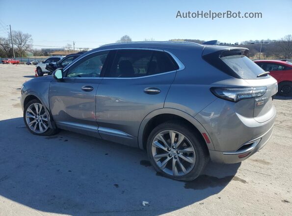 LRBFZRR44ND150024 2022 BUICK ENVISION Gray უკანა მარცხენა