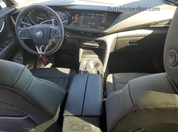 LRBFZRR44ND150024 2022 BUICK ENVISION Gray წინა პანელის ხედი