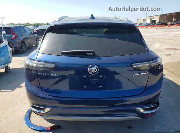 LRBFZRR45PD069214 2023 BUICK ENVISION Синий Вид сзади