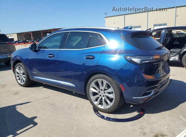 LRBFZRR45PD069214 2023 BUICK ENVISION Синий Задняя левая четверть