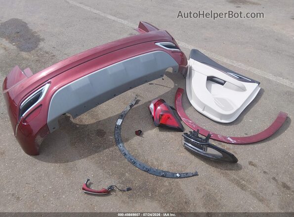 LRBFZRR4XND123054 2022 BUICK ENVISION Красный Вид щитка приборов