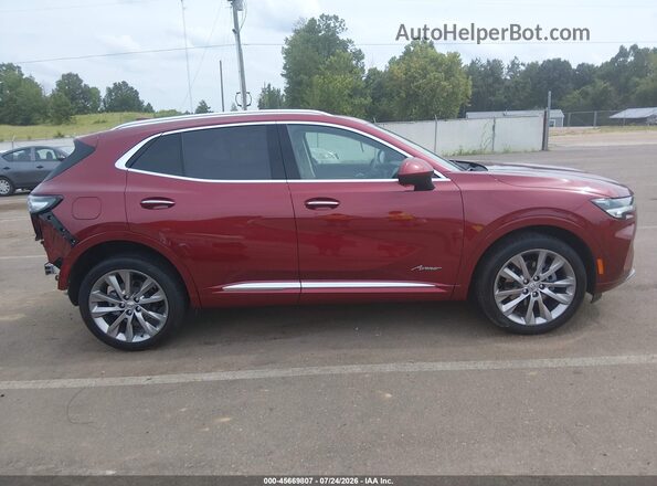 LRBFZRR4XND123054 2022 BUICK ENVISION Красный Панорамный вид салона 360°