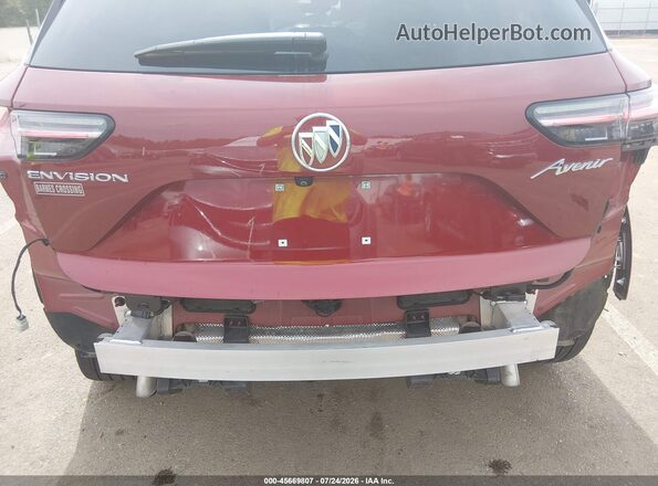 LRBFZRR4XND123054 2022 BUICK ENVISION Красный 