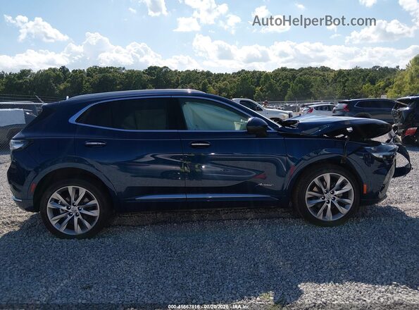 LRBFZRR4XPD022549 2023 BUICK ENVISION Blue Widok wnętrza z tyłu