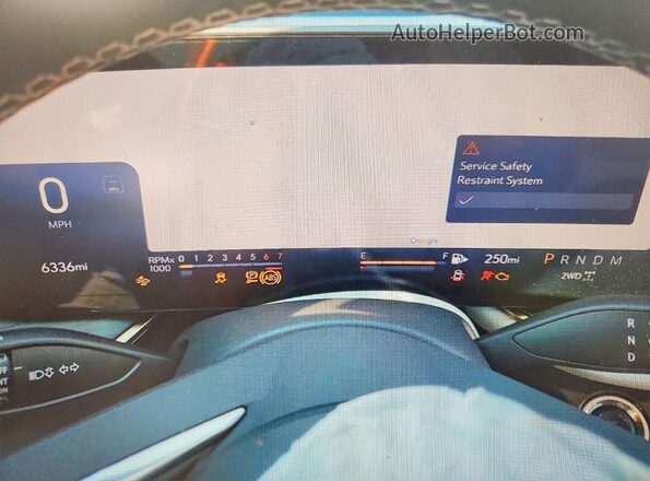LRBFZSE46RD062286 2024 BUICK ENVISION White ხელსაწყოთა პანელის ხედი