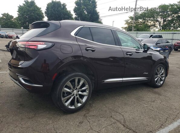 LRBFZSR41MD120419 2021 BUICK ENVISION Бордовый Задняя правая четверть