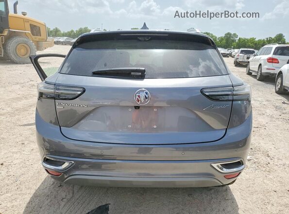 LRBFZSR42ND021190 2022 BUICK ENVISION Gray Вид ззаду