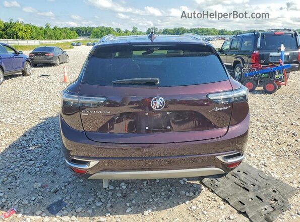LRBFZSR42PD035352 2023 BUICK ENVISION Maroon Вид ззаду