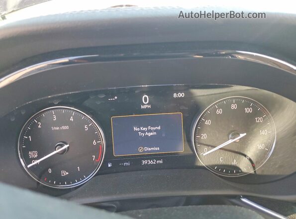 LRBFZSR42PD035352 2023 BUICK ENVISION Maroon Вид щитка приладів