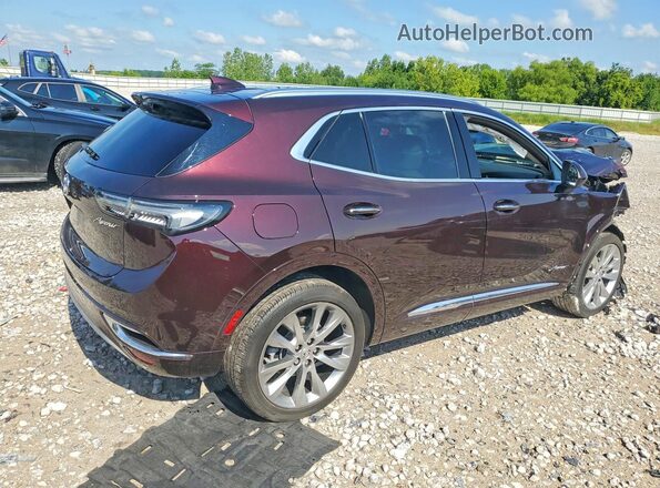 LRBFZSR42PD035352 2023 BUICK ENVISION Maroon Задня права чверть