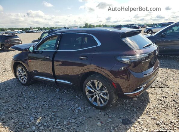 LRBFZSR42PD035352 2023 BUICK ENVISION Maroon Задня ліва чверть