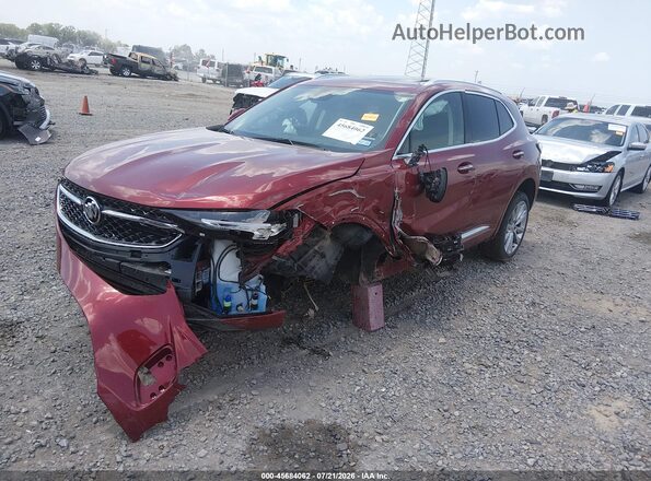 LRBFZSR42PD061028 2023 BUICK ENVISION Темно-бордовый Передняя левая четверть