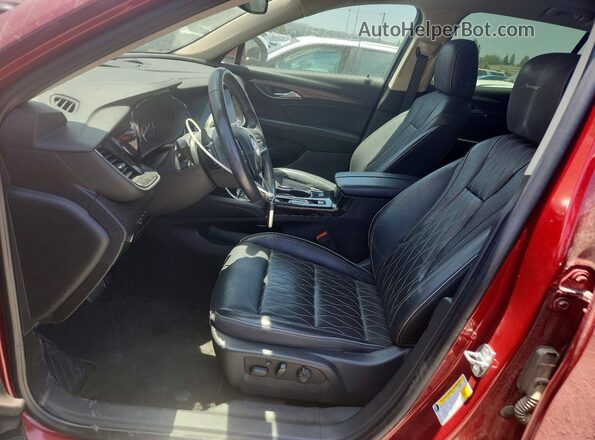 LRBFZSR44MD170778 2021 BUICK ENVISION Красный Вид салона спереди