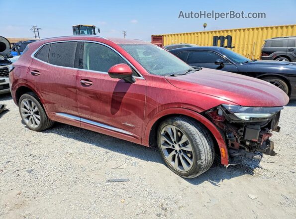 LRBFZSR44MD170778 2021 BUICK ENVISION Красный Передняя правая четверть
