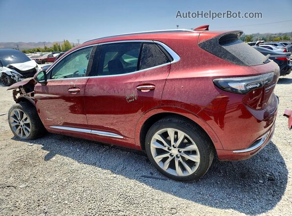 LRBFZSR44MD170778 2021 BUICK ENVISION Красный Задняя левая четверть