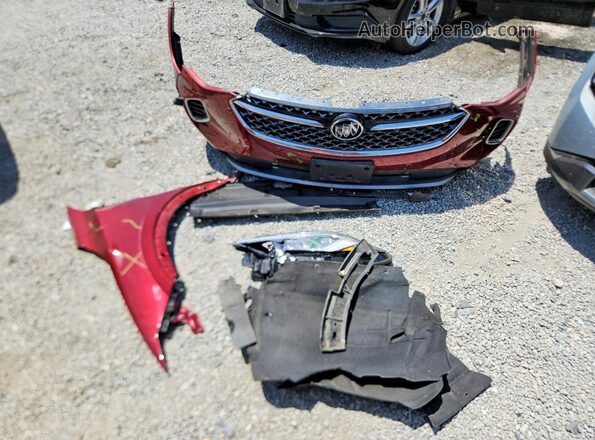 LRBFZSR44MD170778 2021 BUICK ENVISION Красный Вид наклейки с VIN-кодом