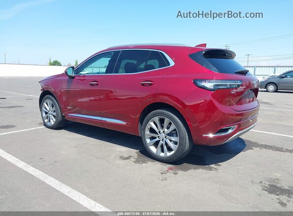 LRBFZSR45PD085713 2023 BUICK ENVISION Red Հետևի ձախ