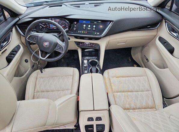 LRBFZSR46PD080150 2023 BUICK ENVISION Black წინა პანელის ხედი