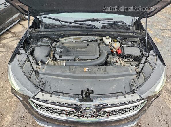 LRBFZSR46PD080150 2023 BUICK ENVISION Black ძრავის განყოფილების ხედი