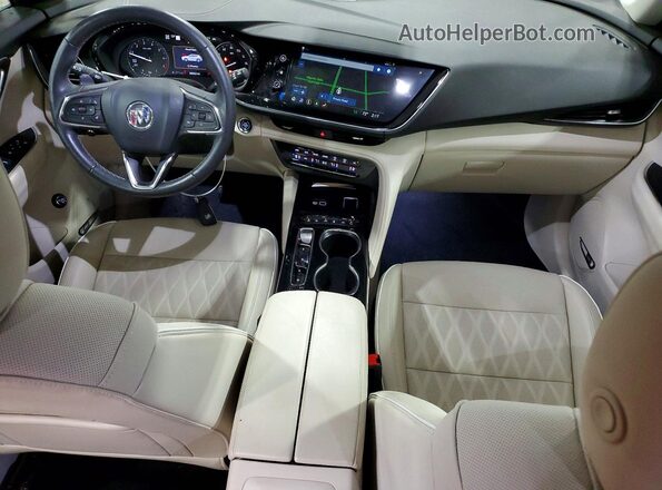 LRBFZSR46PD232489 2023 BUICK ENVISION Gray Առջևի վահանակի տեսք