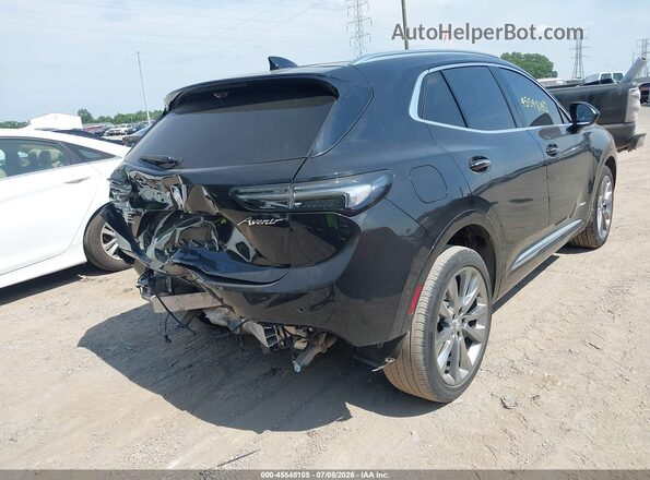 LRBFZSR47ND016406 2022 BUICK ENVISION Black Հետևի աջ