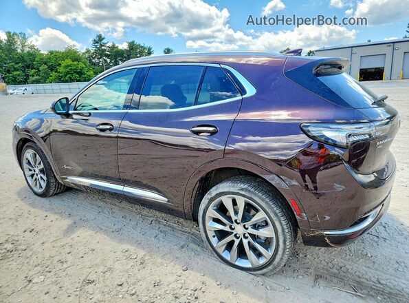 LRBFZSR48MD197546 2021 BUICK ENVISION Темно-бордовый Задняя левая четверть