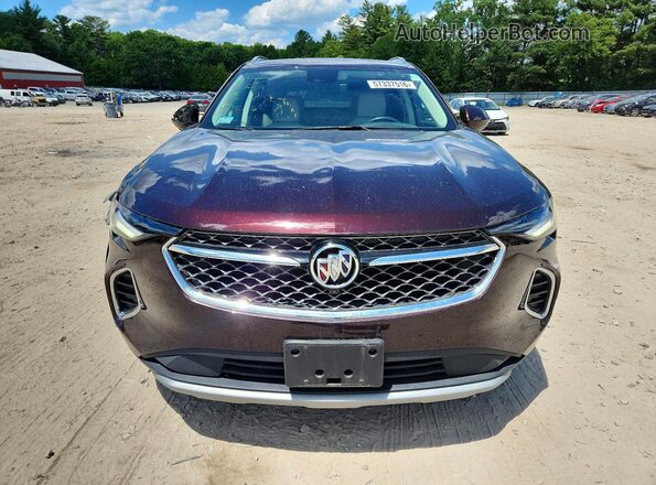 LRBFZSR48MD197546 2021 BUICK ENVISION Темно-бордовый Вид спереди