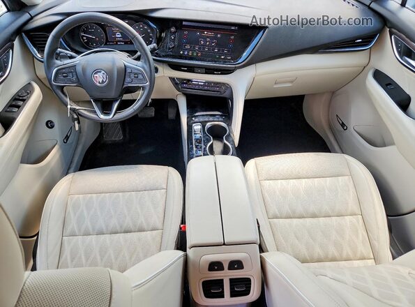 LRBFZSR48MD197546 2021 BUICK ENVISION Темно-бордовый Вид панели приборов