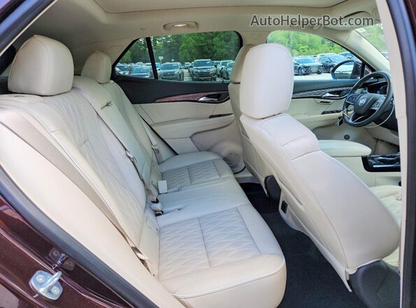 LRBFZSR48MD197546 2021 BUICK ENVISION Темно-бордовый Вид задней части салона