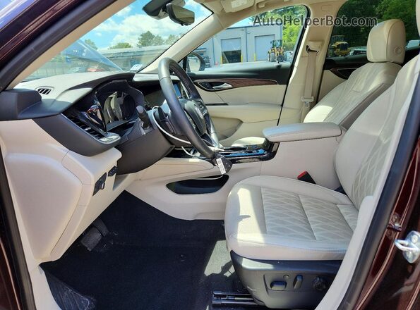 LRBFZSR48MD197546 2021 BUICK ENVISION Темно-бордовый Вид салона спереди