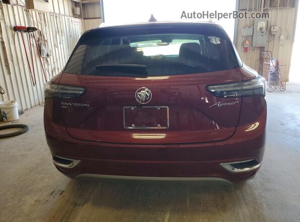 LRBFZSR4XMD053349 2021 BUICK ENVISION Бордовый Вид сзади