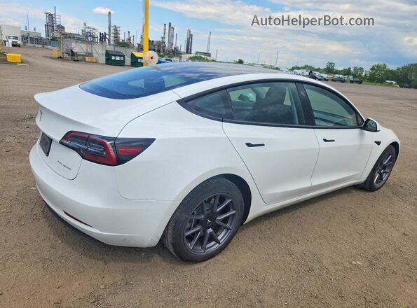 LRW3E1EB2PC850216 2023 TESLA MODEL White Rear right