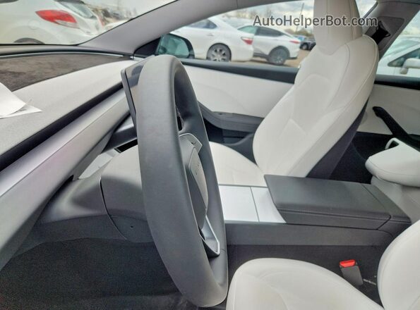 LRW3E7FA8RC105935 2024 TESLA MODEL Black Вид щитка приладів