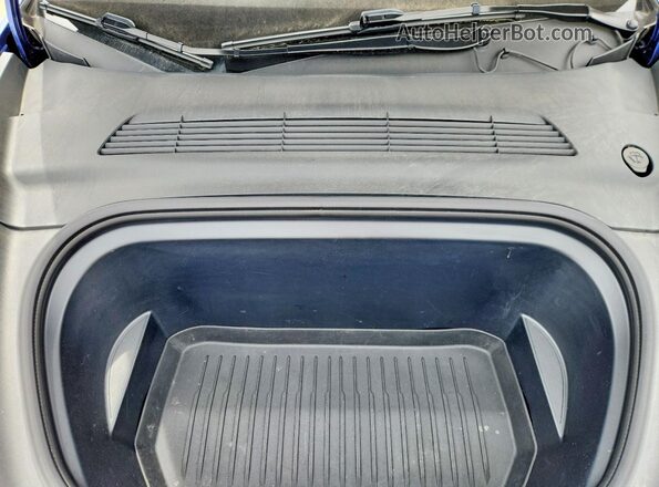 LRWYGDEE0PC228256 2023 TESLA MODEL Blue Սալոնի հետևի տեսք