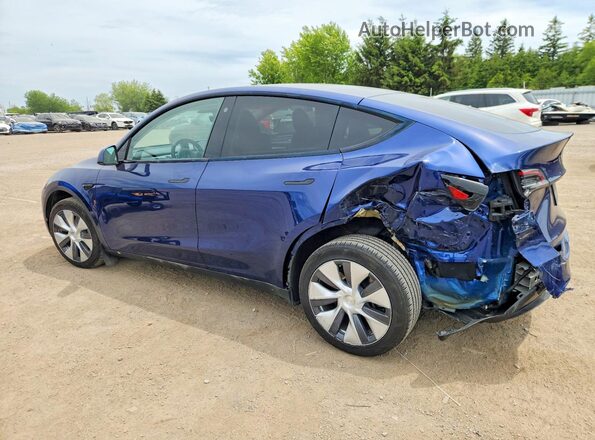LRWYGDEE0PC228256 2023 TESLA MODEL Blue Հետևի ձախ
