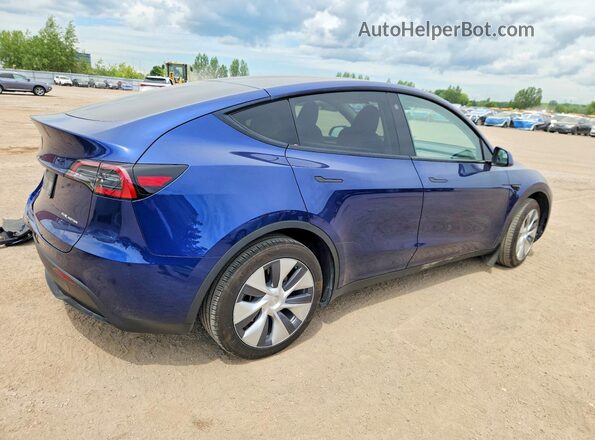 LRWYGDEE0PC228256 2023 TESLA MODEL Blue Հետևի աջ