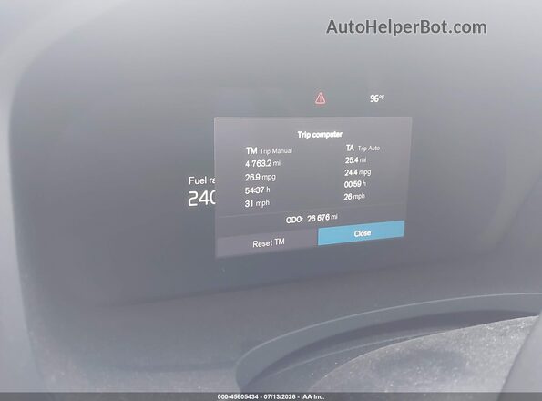 LVY062AE0SP449492 2025 VOLVO S90 White Widok tylnych siedzeń