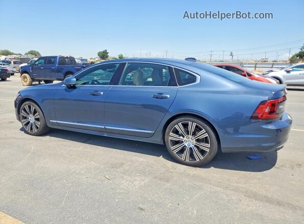 LVY062ML7NP264452 2022 VOLVO S90 Blue Tył lewy