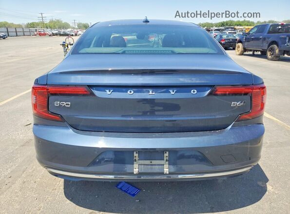 LVY062ML7NP264452 2022 VOLVO S90 Blue Widok z tyłu