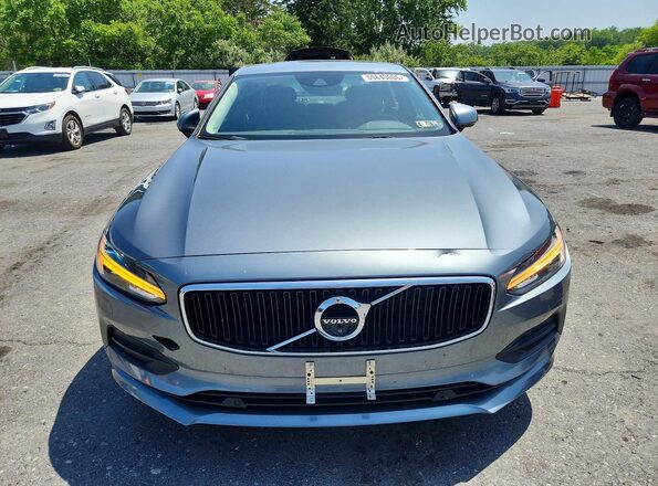 LVY982MK1JP038510 2018 VOLVO S90 Silver Դիմացի տեսք