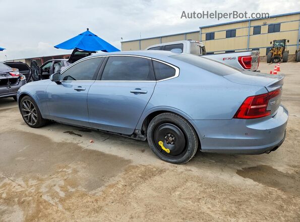 LVY982MK2JP037592 2018 VOLVO S90 Blue Rear left